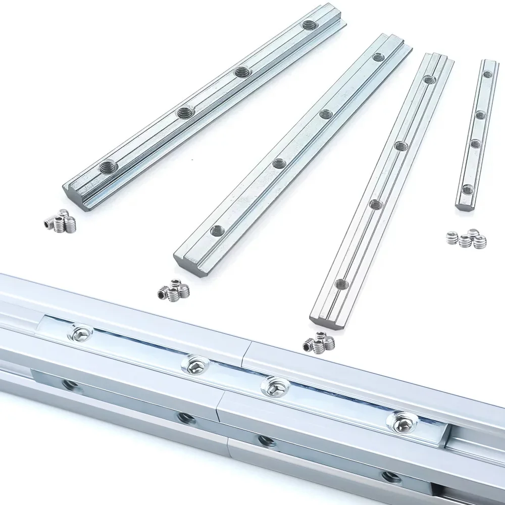 Joint Connector Bracket - 4Pcs V-Slot T-Slot Joiner 180 องศาตรงภายในอุปกรณ์เชื่อมต่อสําหรับ
