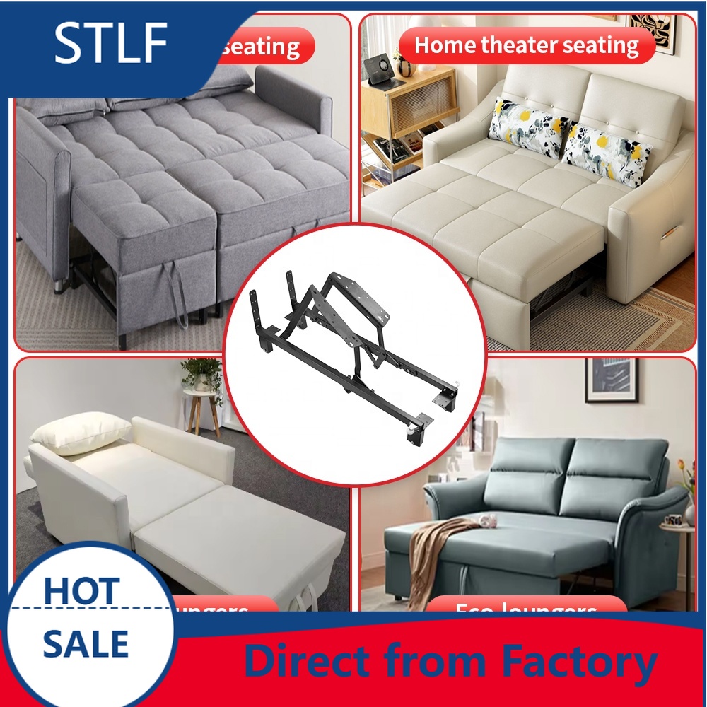 Furniture Hardware Lowes - อุปกรณ์ฮาร์ดแวร์เฟอร์นิเจอร์ราคาโรงงาน stlf กลไกเตียงโซฟาโลหะสีดำ กลไกยกเตียง บานพับโซฟาพับได้