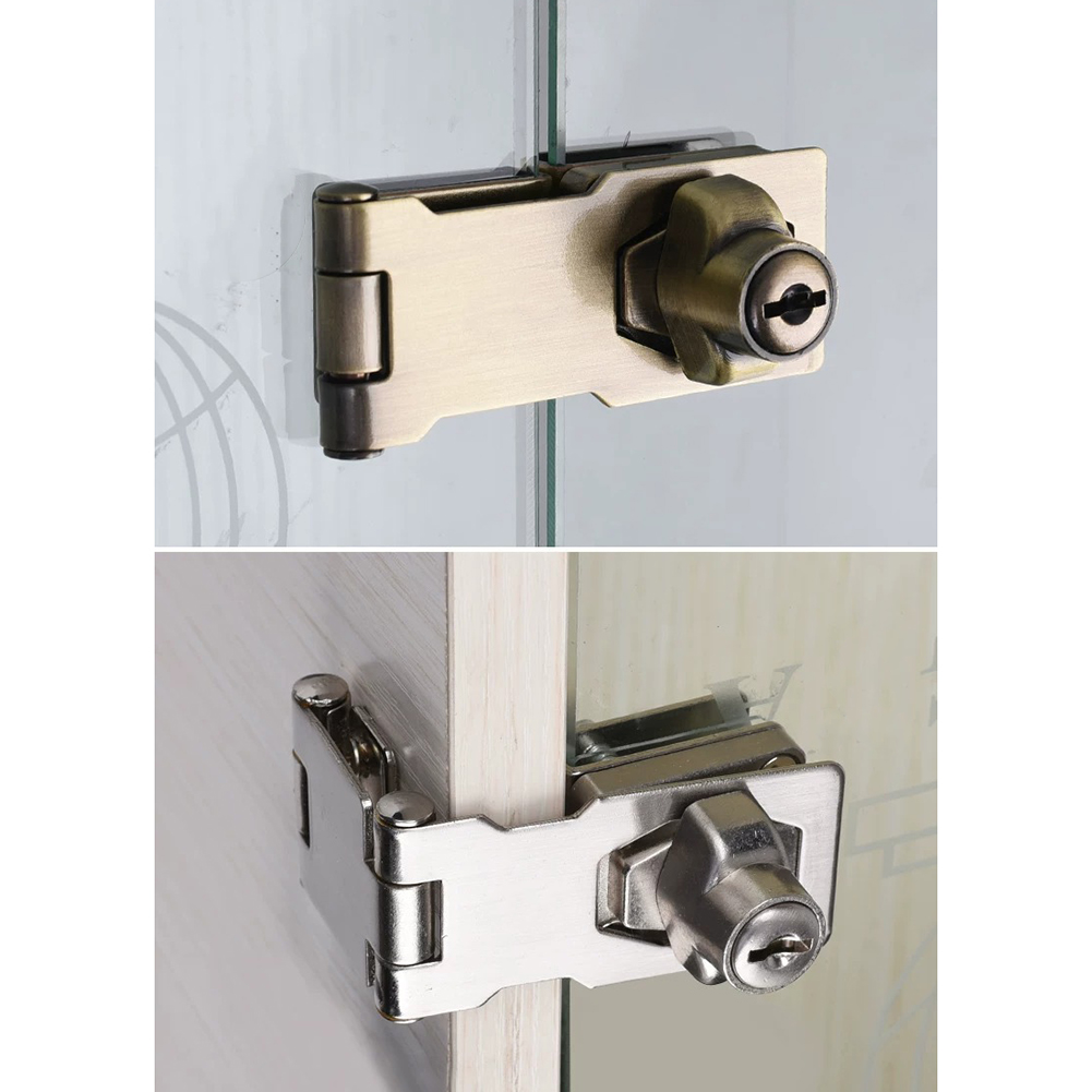 ล็อคตู้กระจกโลหะผสมสังกะสีสำหร - Cabinet Lock Key บทวิจารณ์และราคา