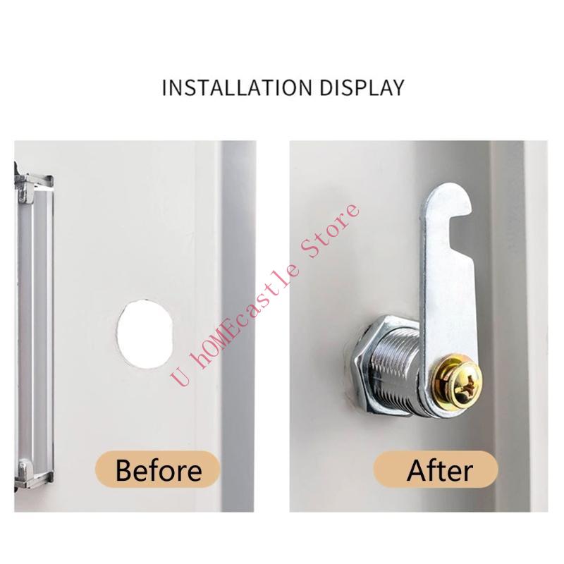 63HF 2 ชุดลิ้นชัก Cams ล็อค ตู - Cabinet Lock Key บทวิจารณ์และราคา