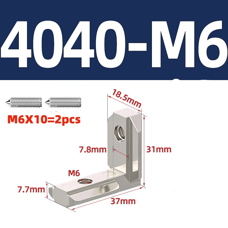 2020สหภาพยุโรป3030 4040 4545 T - Joint Connector Bracket บทวิจารณ์และราคา