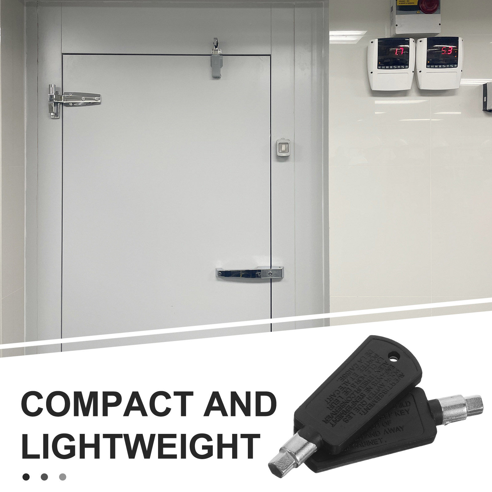 กุญแจล็อคประตูตู้แช่แข็ง 2 ชิ้ - Cabinet Lock Key บทวิจารณ์และราคา
