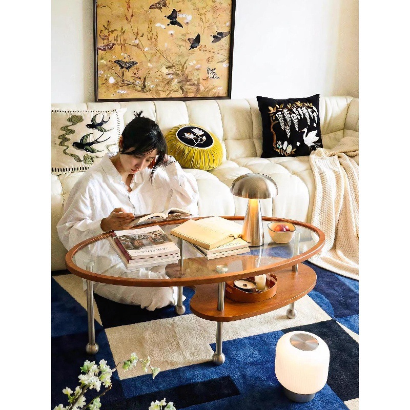 โต๊ะกาแฟไม้เนื้อแข็งสไตล์ยุคกล - Furniture Hardware Lowes บทวิจารณ์และราคา