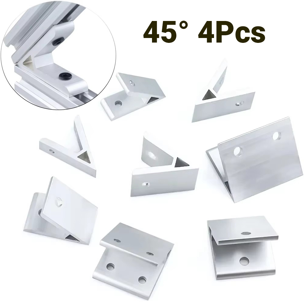 4 ชิ้น 45 องศามุมมุม 2020 3030 - Joint Connector Bracket บทวิจารณ์และราคา