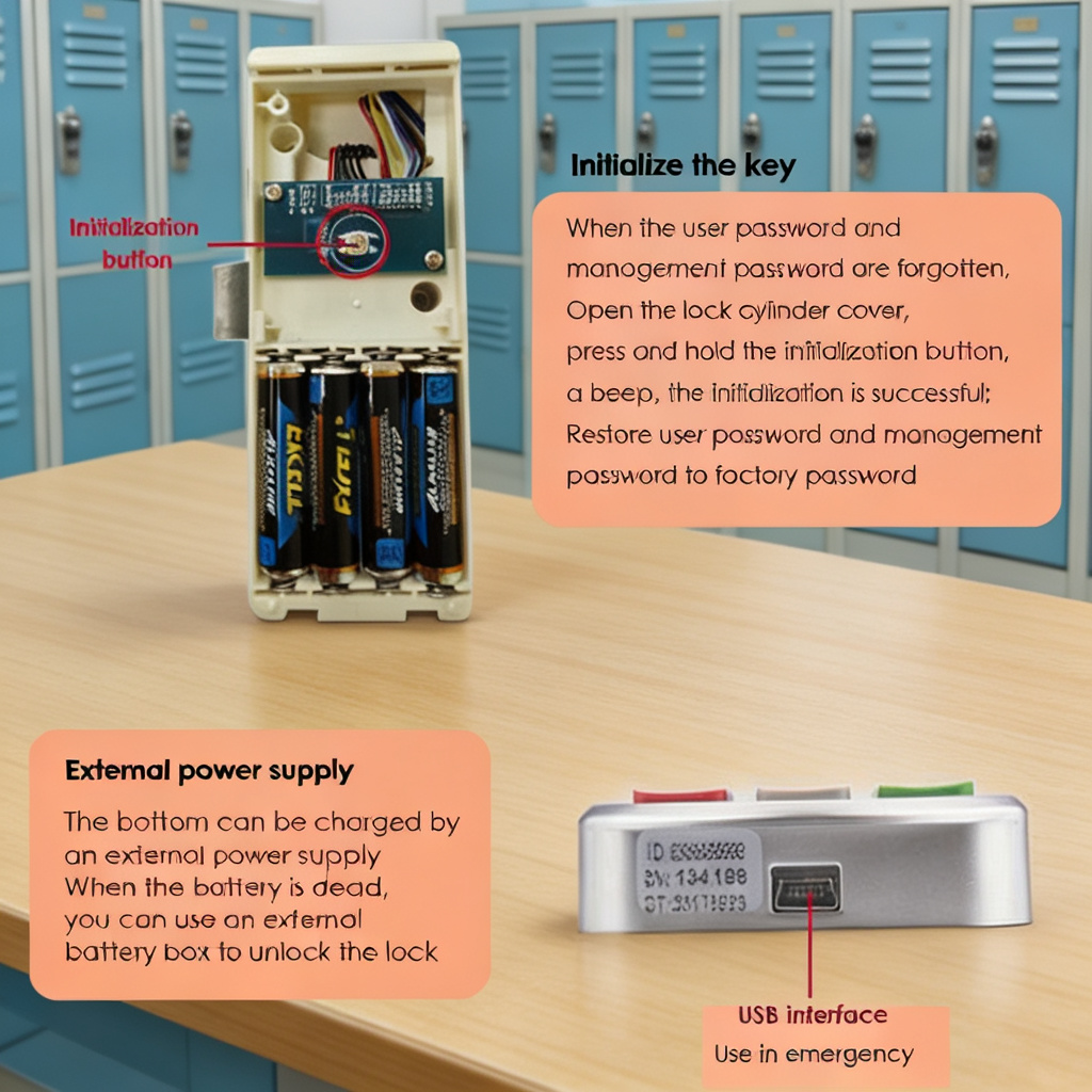 สมาร์ทล็อครหัสผ่านแบบดิจิตอล ล - Cabinet Lock Key บทวิจารณ์และราคา