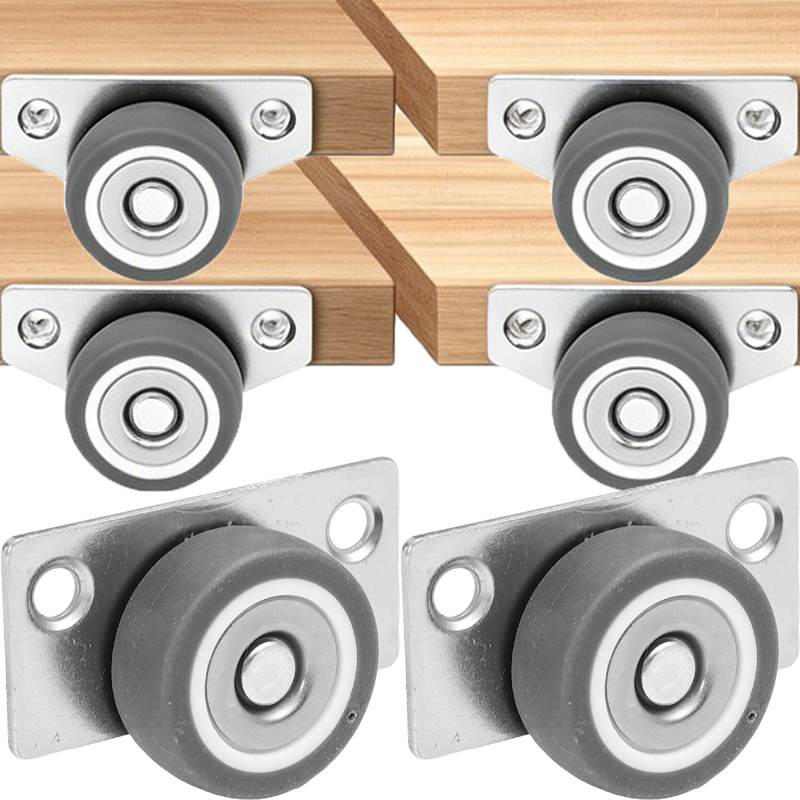 ล้อเลื่อนแบบเงียบ 1-8 ชุด ติดต - Furniture Hardware Lowes บทวิจารณ์และราคา