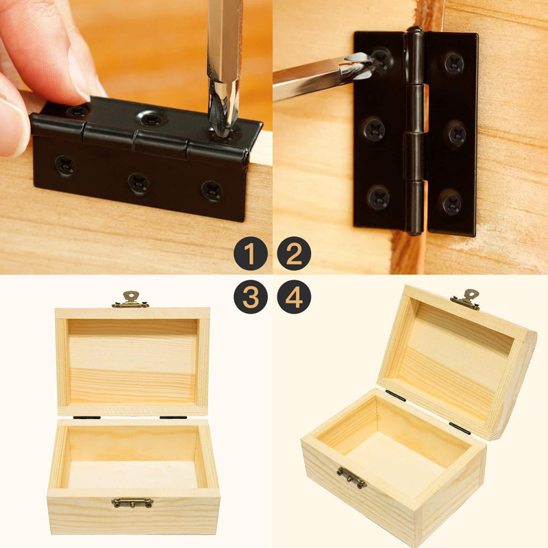 บานพับประตูสีดำ WV บานพับสแตนเ - Furniture Hardware Replacement Parts บทวิจารณ์และราคา
